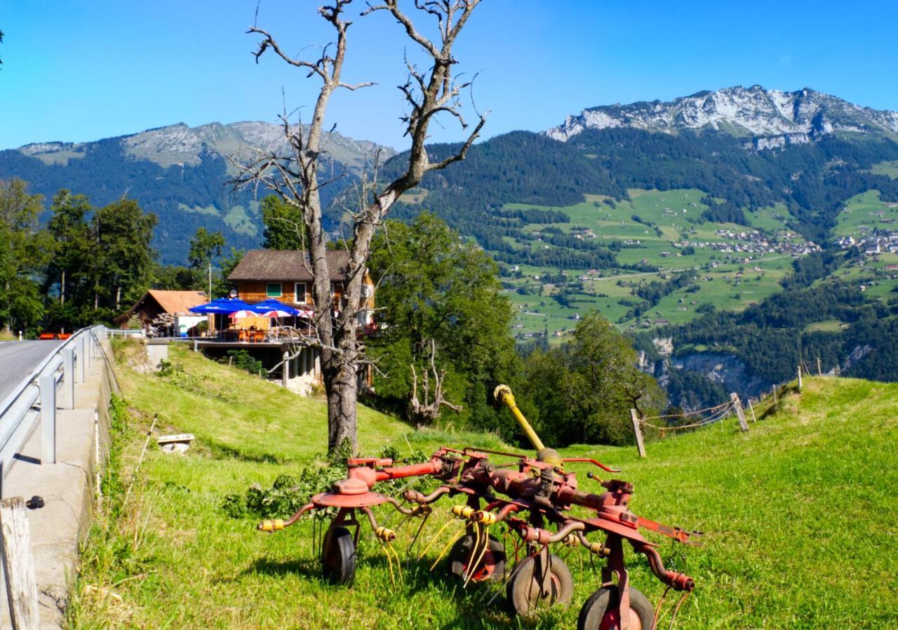 Hotel Cafe Seeblick Filzbach Extérieur photo