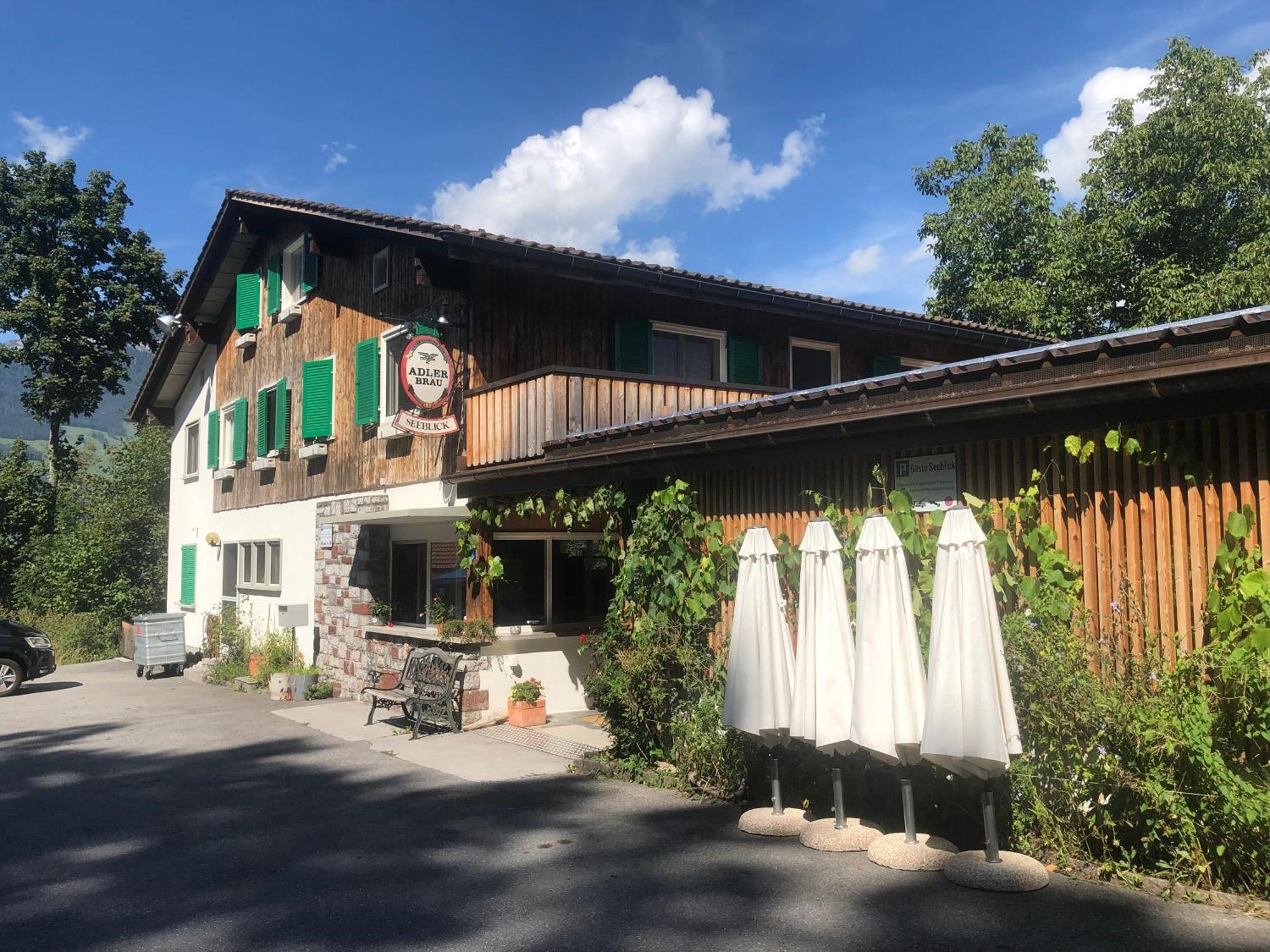 Hotel Cafe Seeblick Filzbach Extérieur photo