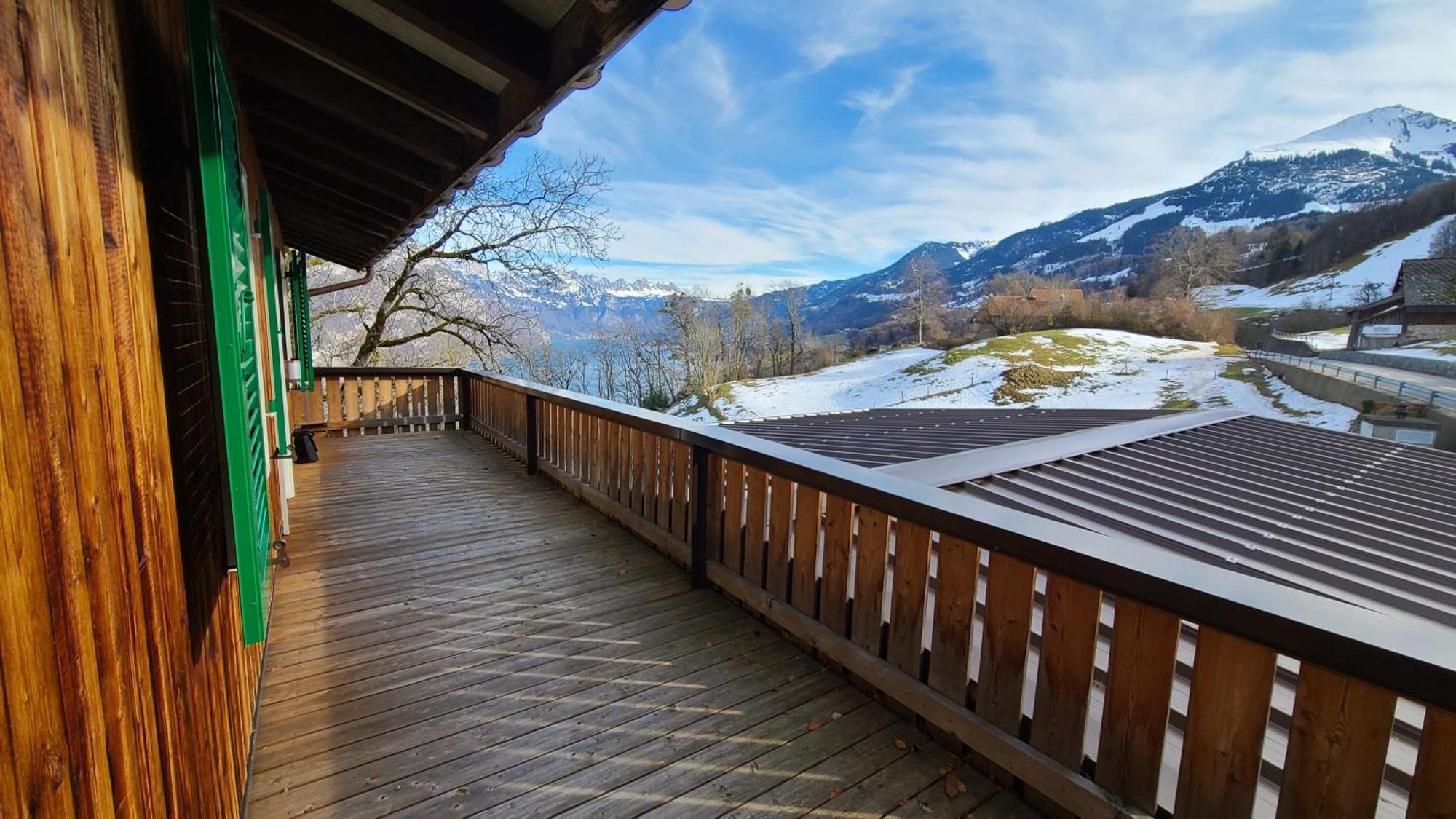 Hotel Cafe Seeblick Filzbach Extérieur photo